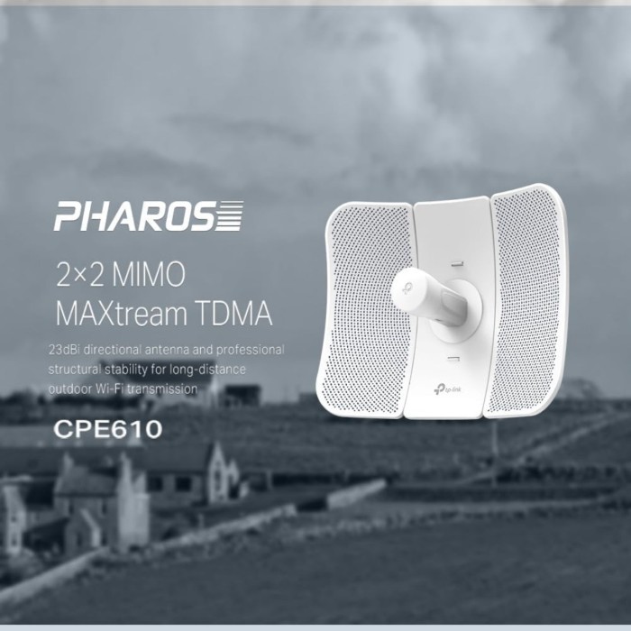 TP-Link CPE610 5GHz 300Mbps 23dBi 2x2 MIMO Dış Mekan Access Point Router