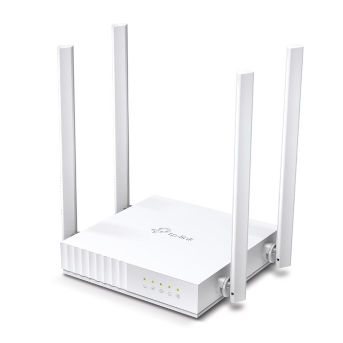 TP-Link Archer C24 AC750 Wi-Fi 5 Dual-Band 300+433 Mbps 4 Port 4 Antenli Router