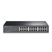 TP-Link TL-SF1024D 24 Port 10/100 Mbps Çelik Kasa Rackmount Yönetilemez Switch