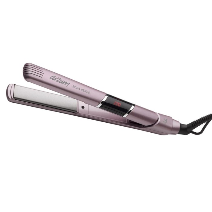 Arzum AR5051 Rosa Sense 160-230°C Isı Ayarlı, LED Ekranlı, Keratin ve Argan Katkılı Seramik Saç Düzleştirici