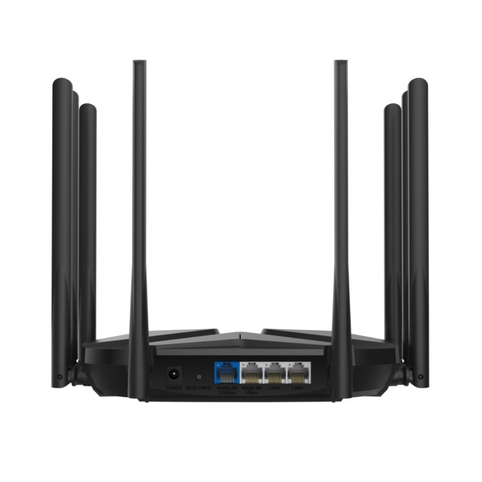 Mercusys MR90X AX6000 Wi-Fi 6 Dual-Band 2.5G Port 8 Antenli MU-MIMO WPA3 Router
