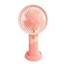 bigmate Mini El Fanı Taşınabilir Serinletici Şarjlı Pembe Vantilatör 3 Kademeli Hız Ayarı YM88176A