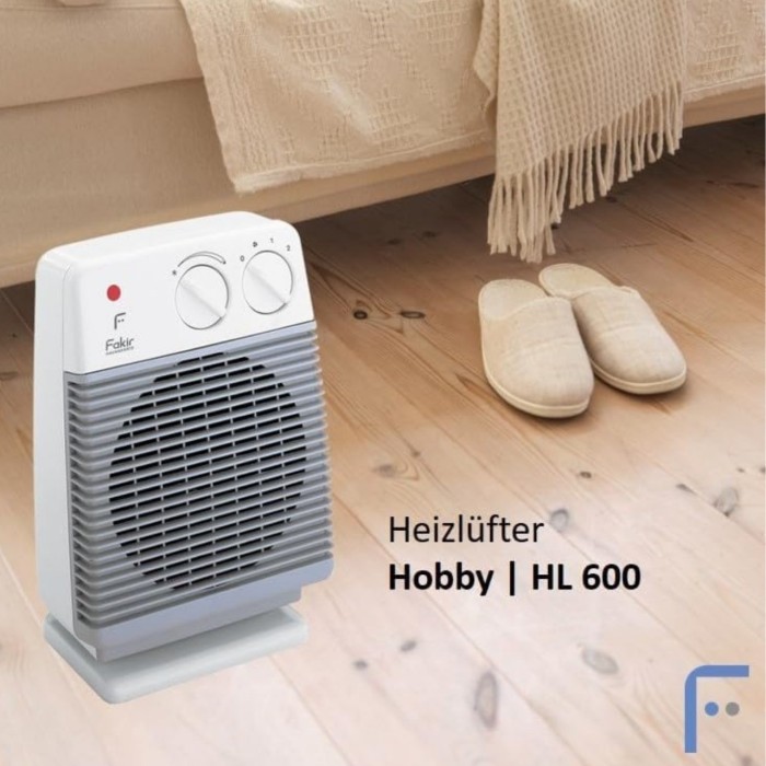 Fakir Hobby S Premium 2000 W Yanmaz Gövdeli Gri Fanlı Isıtıcı