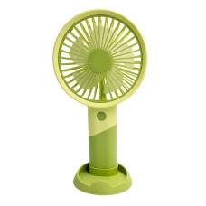 bigmate Mini El Fanı Taşınabilir Serinletici Şarjlı Yeşil Vantilatör 3 Kademeli Hız Ayarı YM88176A