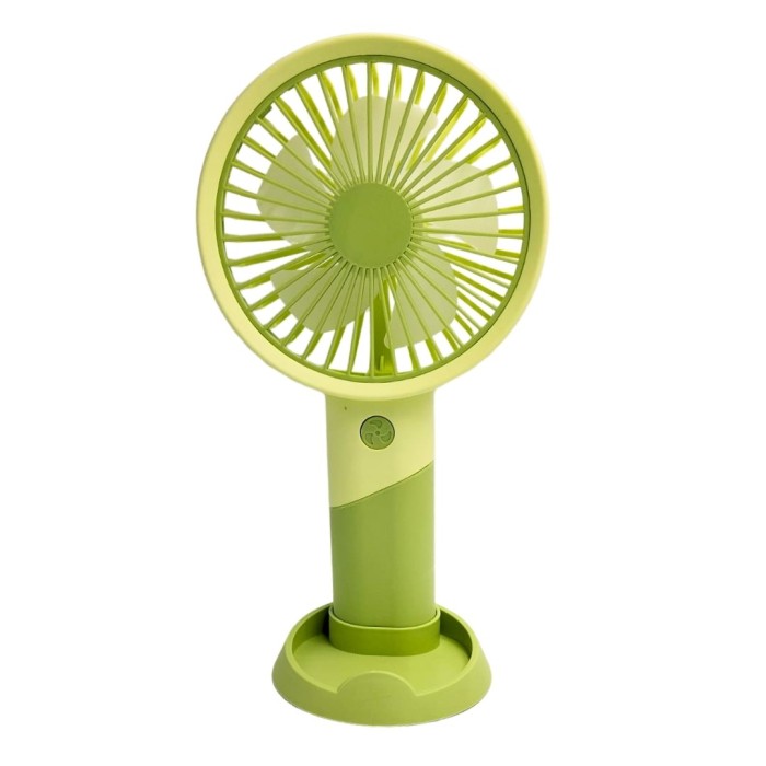 bigmate Mini El Fanı Taşınabilir Serinletici Şarjlı Yeşil Vantilatör 3 Kademeli Hız Ayarı YM88176A