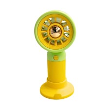 bigmate Mini El Fanı Taşınabilir Serinletici Şarjlı Sarı Vantilatör 3 Kademeli Hız Ayarı YS2253A