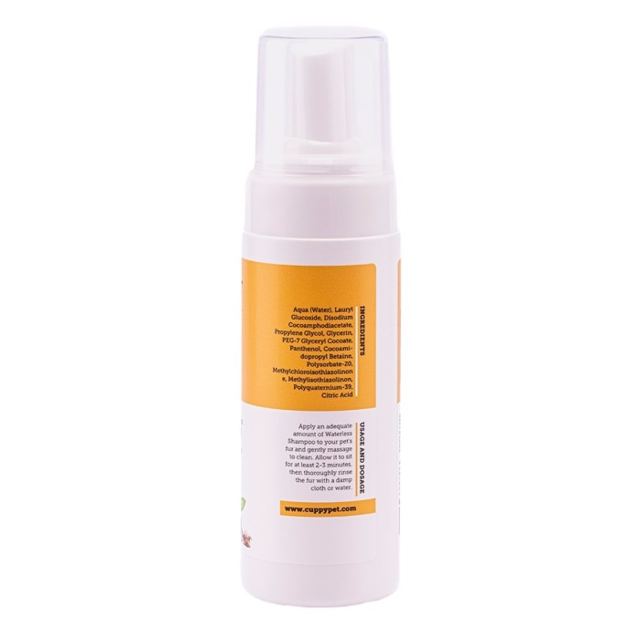 Cuppy Pet Evcil Hayvanlar İçin Kuru Şampuan 150 ml