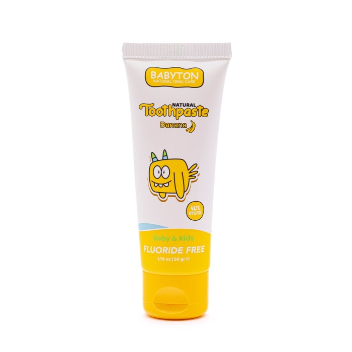 Babyton Doğal Muz Diş Macunu 50 gr