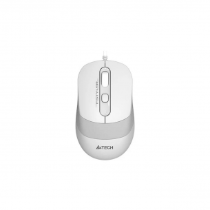 A4Tech FM10 USB 1600DPI Gri - Beyaz Mouse