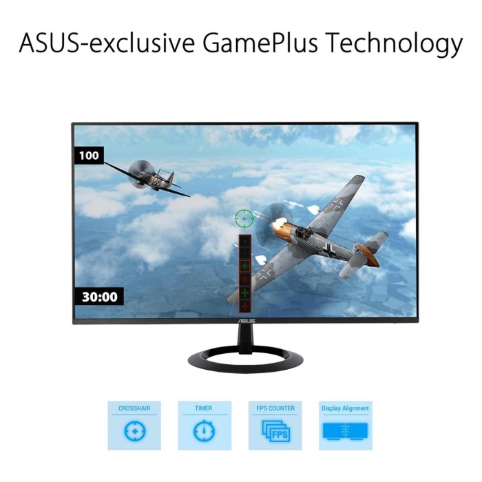Asus 27" VZ27EHF 1920x1080 1MS 100Hz IPS Hdmı +Vesa Full HD LCD Siyah Monitör