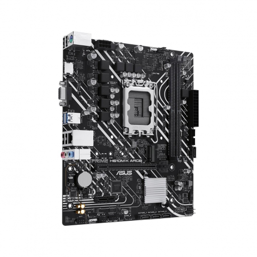 Asus Prıme H610M-K Argb Intel H610 Lga1700 Ddr5 5600 Hdmı Vga M2 Usb3.2 Aura Rgb Matx (Prıme H610M-K Argb) Anakart