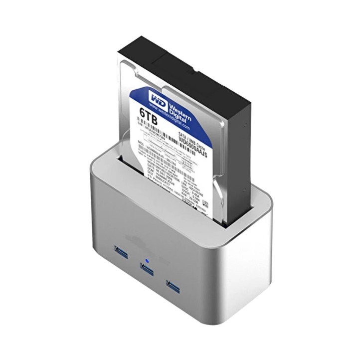 Codegen Codmax  CDG-DOC-303 3 Port USB3.0+ SATA 2.5"+3.5 USB HUB Docking Harddisk Kutusu