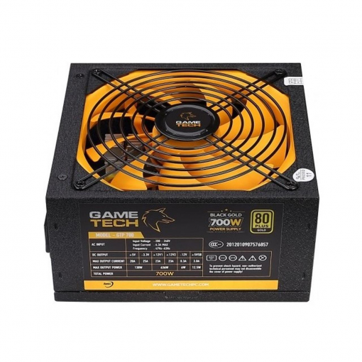 Gametech GTP-700M 700W 80+ Gold Modüler Power Supply