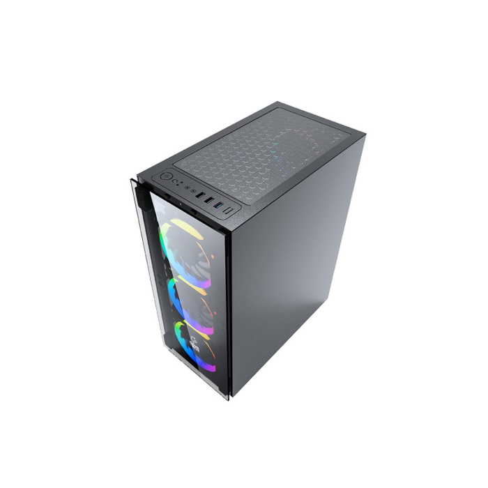 Gametech Ares Rainbow 4X120MM Fan Oyuncu (Gaming) Kasası