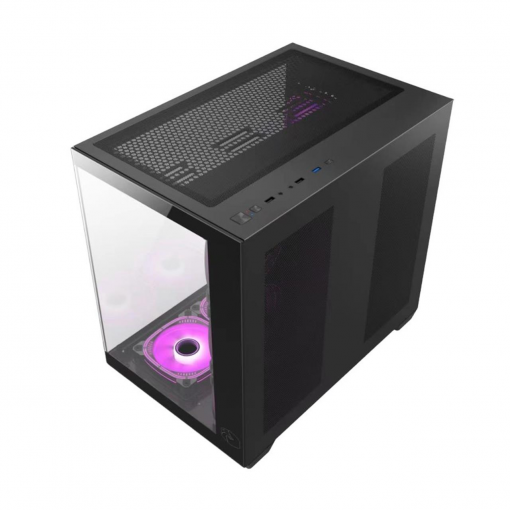 Gametech Prime V2 Tuş Kontrollü RGB 7x120mm Fan Gaming Bilgisayar Kasası