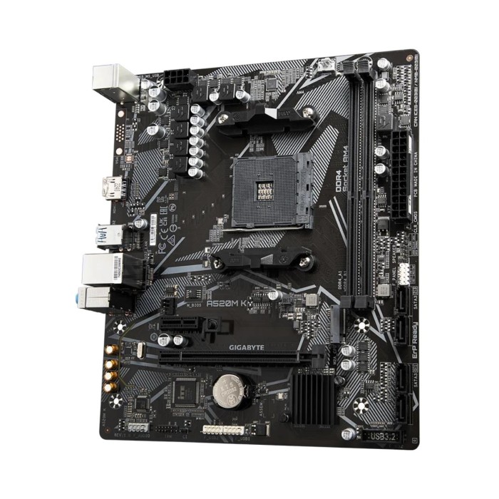 Gigabyte A520M-K V2 DDR4 5100MHz PCI-E Gen3 M.2 US