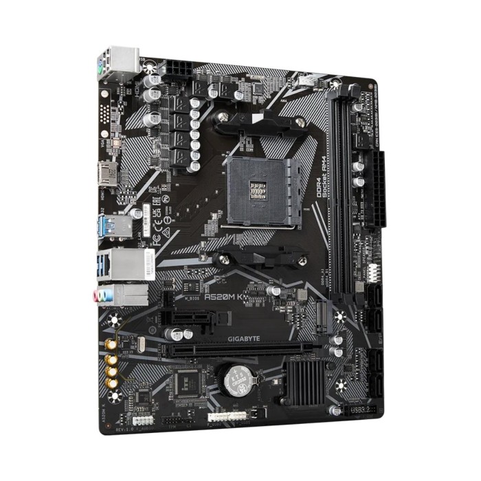 Gigabyte A520M-K V2 DDR4 5100MHz PCI-E Gen3 M.2 US