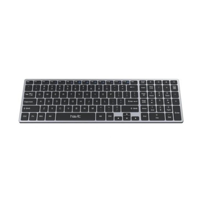 Havit KB263BT Kablosuz Bluetooth Klavye Uzay Grisi