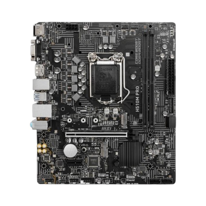Msı H510M Pro Soket 1200 Ddr4 3200 Pcı-E Gen 4 ,m.2 Usb3.2 1x 1g Lan Matx Anakart