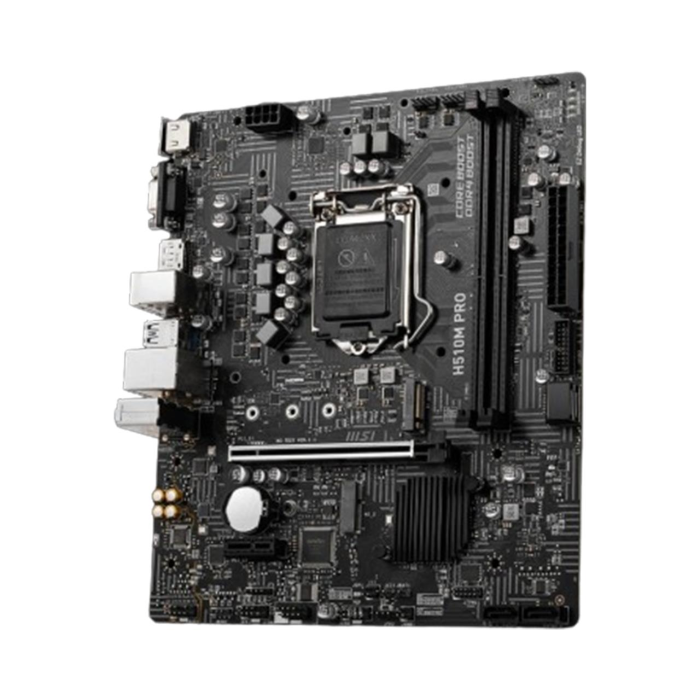 Msı H510M Pro Soket 1200 Ddr4 3200 Pcı-E Gen 4 ,m.2 Usb3.2 1x 1g Lan Matx Anakart