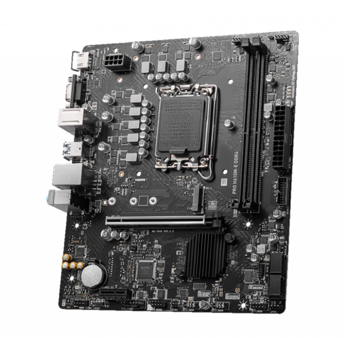 MSI PRO H610M-E DDR4 SOKET 1700 DDR4 3200(OC) HDMI VGA M.2 USB3.2 1x 1G LAN mATX Anakart