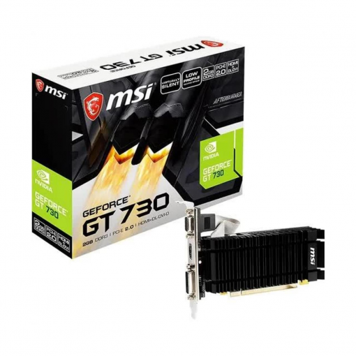 Msı Nvıdıa Geforce Gt 730 N730K-2GD3H/LPV1 2 GB Ddr3 64 Bit Ekran Kartı