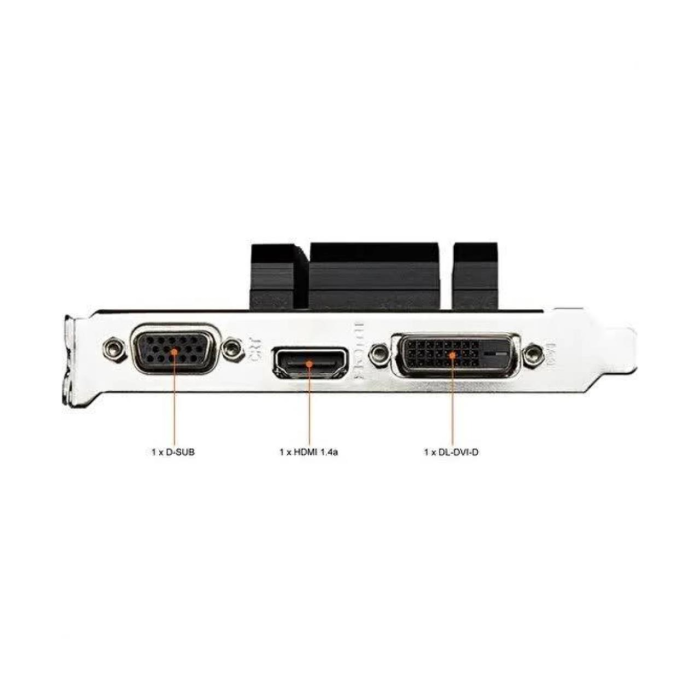 MSI GeForce GT730 N730K-2GD3H/LPV1 2GB DDR3 64Bit DX12 Ekran Kartı