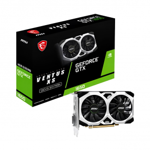 MSI VGA GEFORCE GTX 1650 D6 VENTUS XS OCV3 4GB GDDR6 128B DX12 PCIE 3.0 X16 (1xDVI 1XHDMI 1XDP)