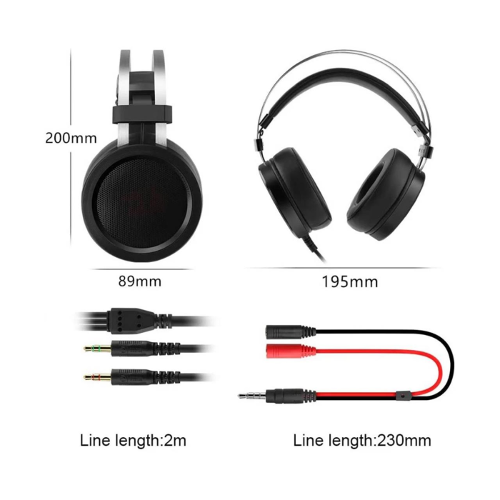Redragon H901 SCYLLA 3,5mm Jack'lı Oyuncu (Gaming) Kulaklığı