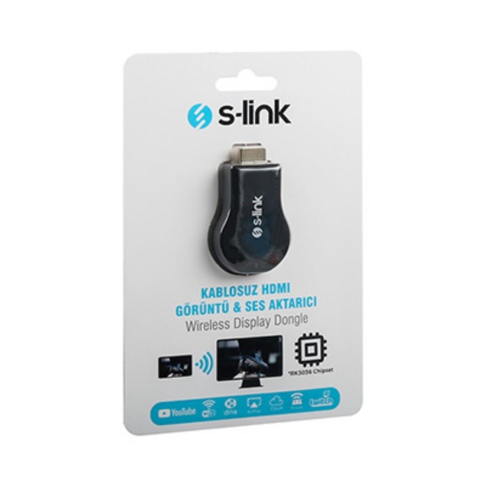 S-link SL-WH25 Kablosuz HDMI Görüntü+Ses Aktarıcı
