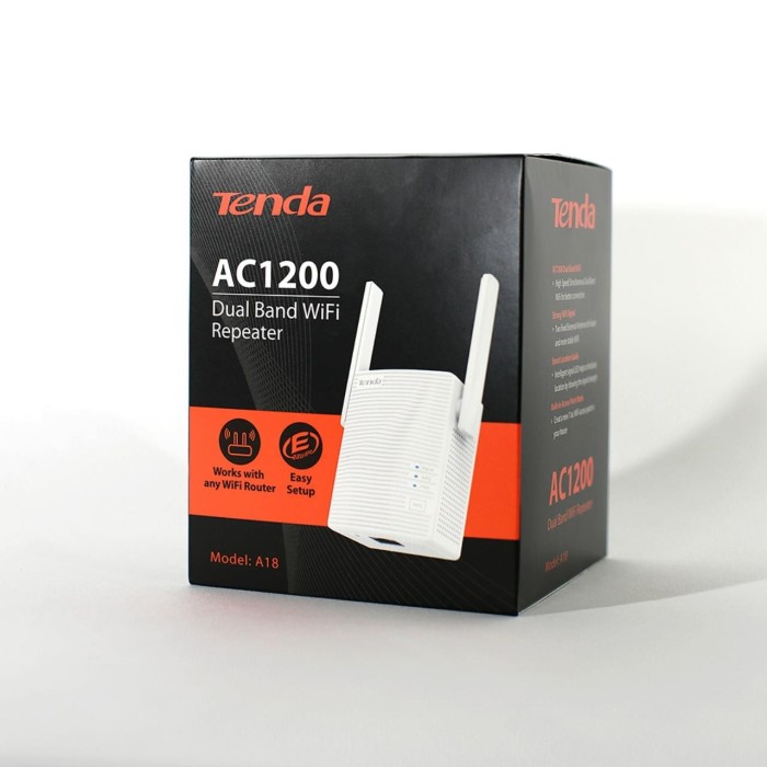 Tenda A18 300 Mbps Wifi Range Extender/Menzil Genişletici 2 Anten